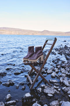 Picture of LOUISE LEATHER ANKLE BOOTS